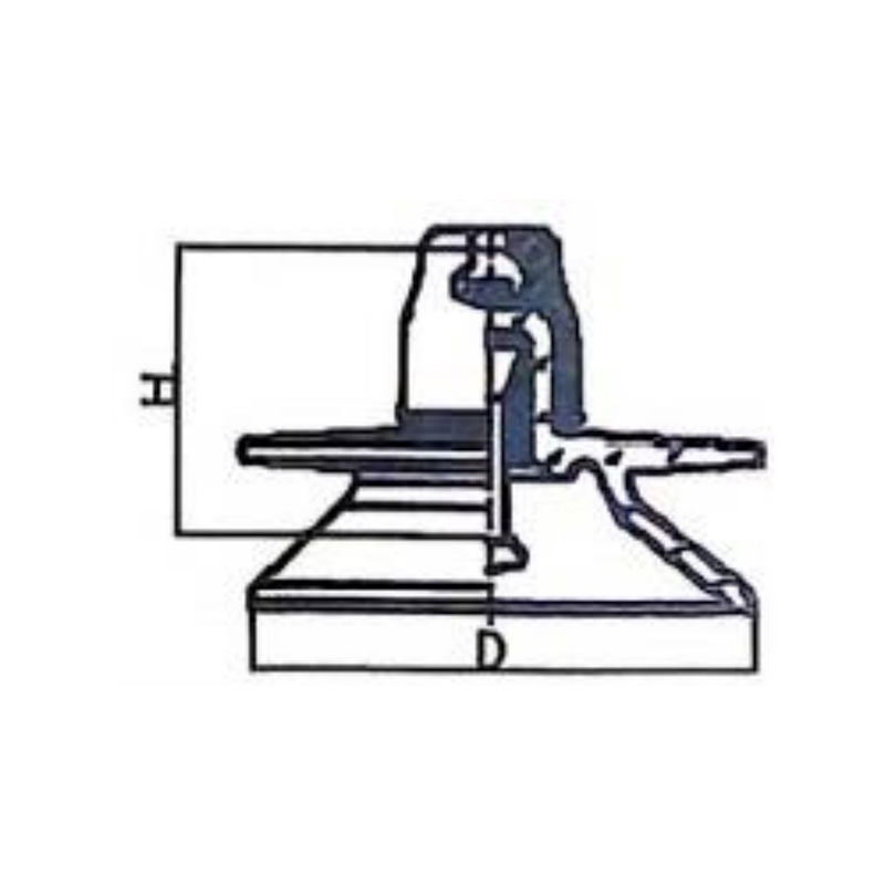 Double-umbrella Type Glass Insulators
