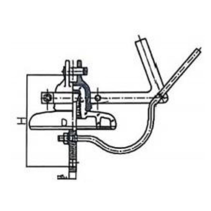 Ground Wire Type Glass Insulator