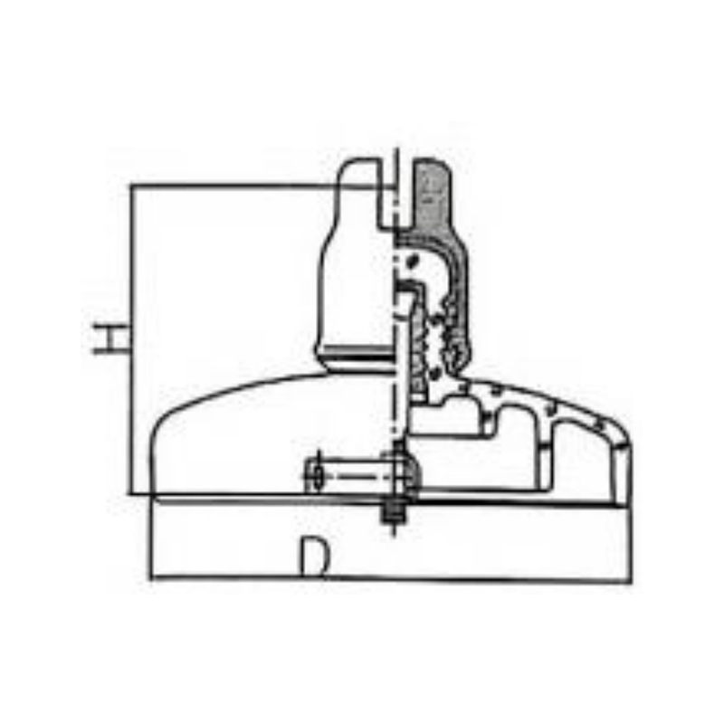 Slotted Disc Suspension Glass Insulators